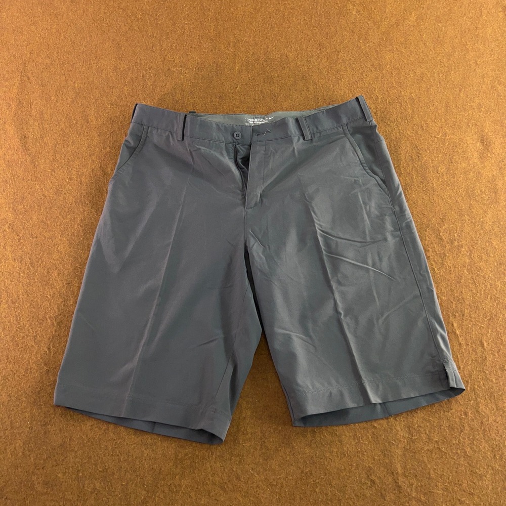 Nike Mens 35 Gray Dri-FIT Tour Performance Golf Shorts